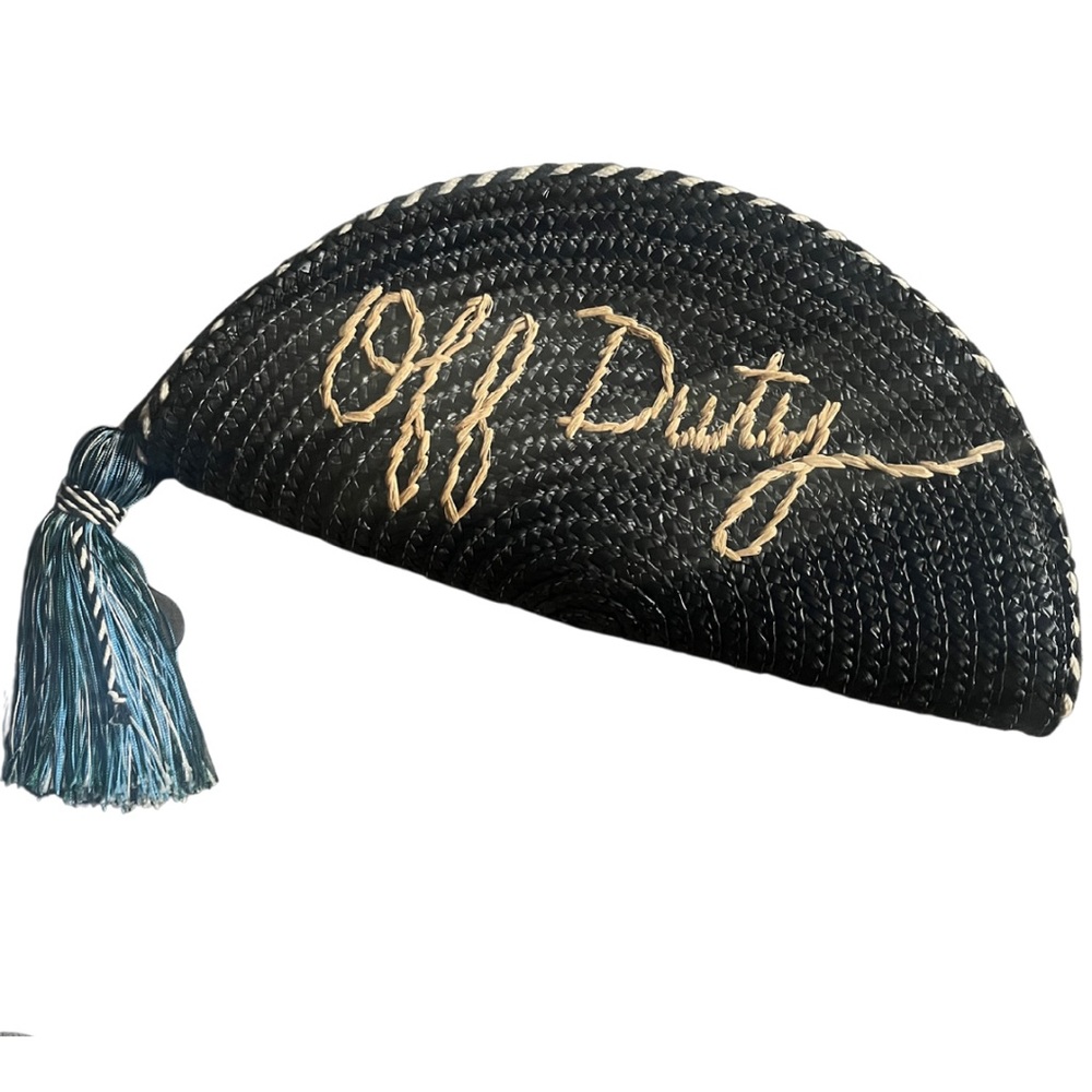 Rebecca Minkoff Straw Taco “Off Duty” Clutch